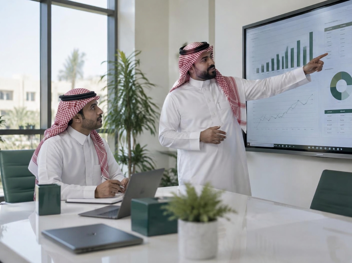 قائد مدرسة سعودي يراجع مؤشرات أثر التطوير المهني